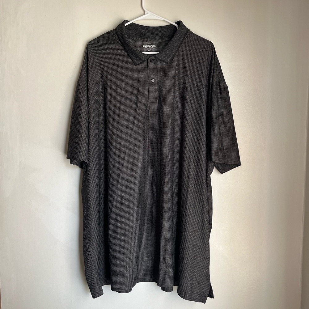 Claiborne Charcoal Polo Shirt